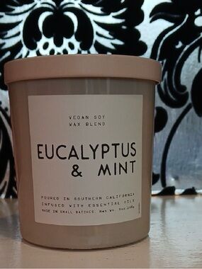 Eucalyptus & Mint Vegan Soy Candle
